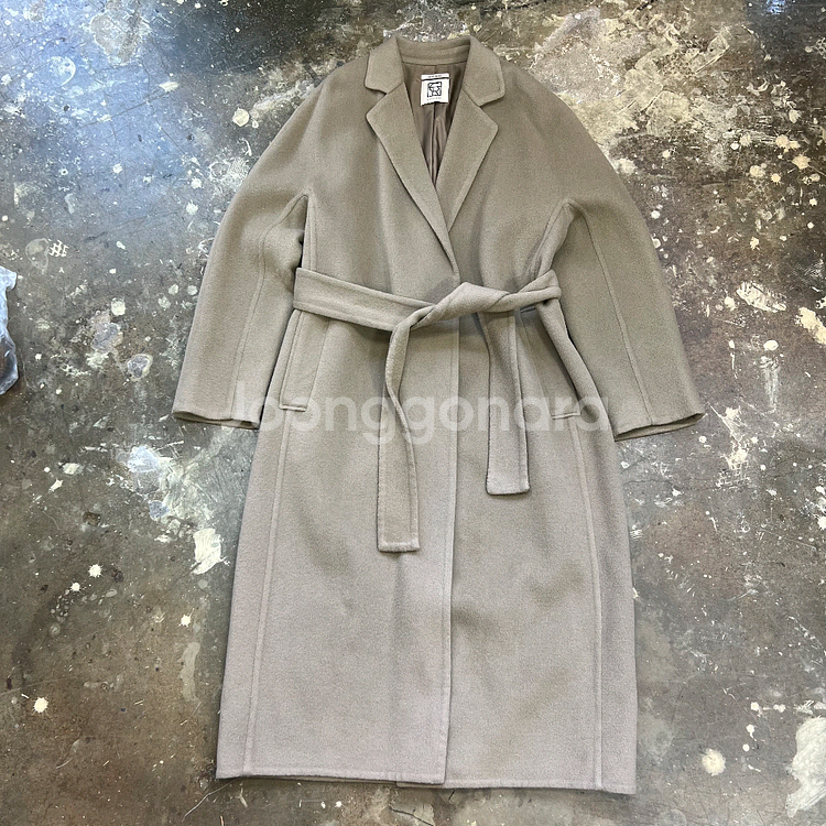 F) 케리에르 핸드메이드 캐시미어 코트--0