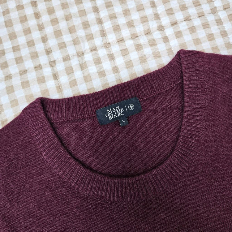 더니트컴퍼니 울 니트 스웨터 남자100 이미지