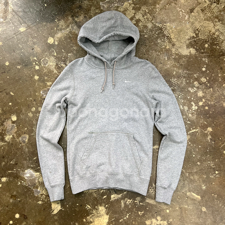 M) 나이키 스몰 스우시로고 후드티 후드티셔츠--0