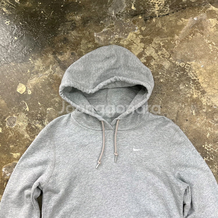 M) 나이키 스몰 스우시로고 후드티 후드티셔츠--1