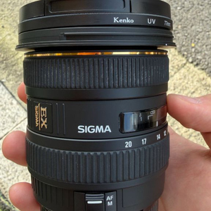 Sigma 10-20mm f/4-5.6 EX DC HS(캐논용) 풀박스