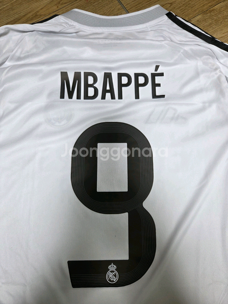 25-26시즌 레알마드리드 음바페 축구 유니폼 축구복 상하의세트 새상품 판매(사이즈 105)--3