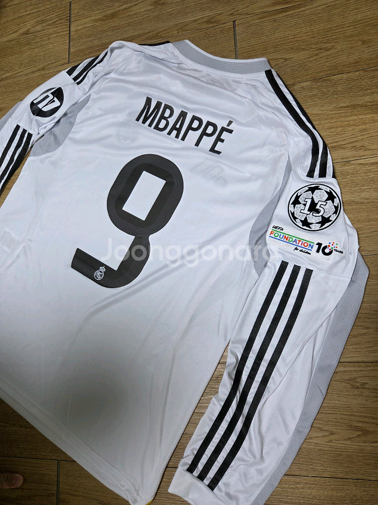 25-26시즌 레알마드리드 음바페 축구 유니폼 축구복 상하의세트 새상품 판매(사이즈 105)--4