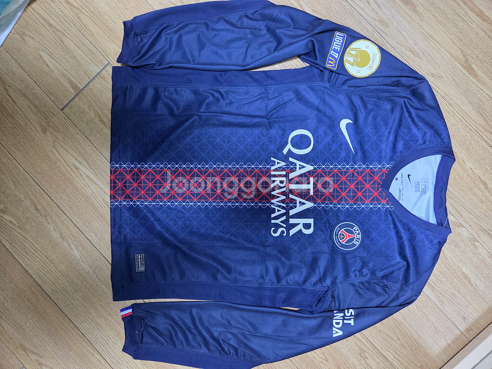 25-26시즌 PSG 이강인 축구 유니폼 축구복 상하의세트 새상품 판매(사이즈 100)--2