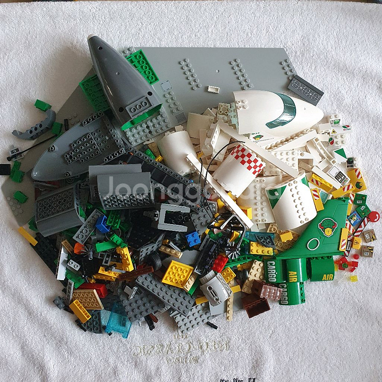 레고 시티 60022 화물터미널과 비행기--1