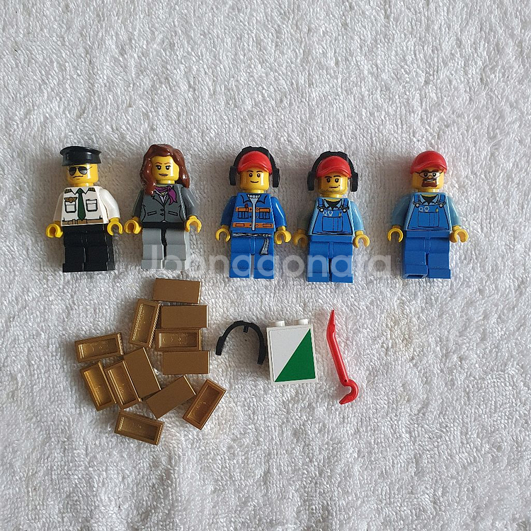 레고 시티 60022 화물터미널과 비행기--2