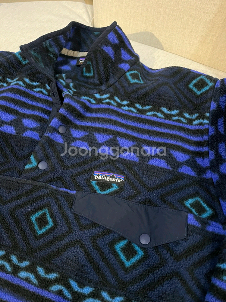 파타고니아 아즈텍 패턴 헤비웨이트 신칠라 16년 민트급 맨-m--1