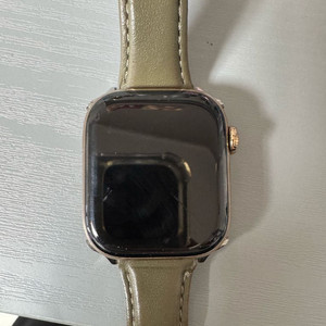 애플워치 시리즈10 42mm 골드 GPS+셀룰러 (풀박)