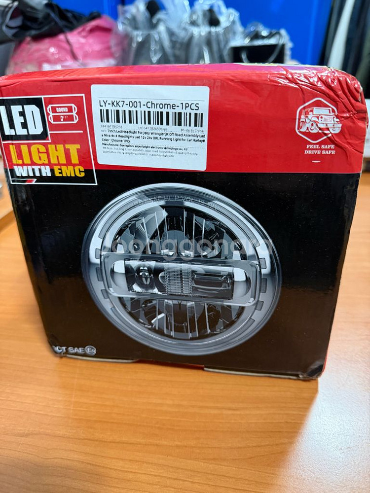 7인치 LED 헤드라이트 Jeep Wrangler JK 용--0