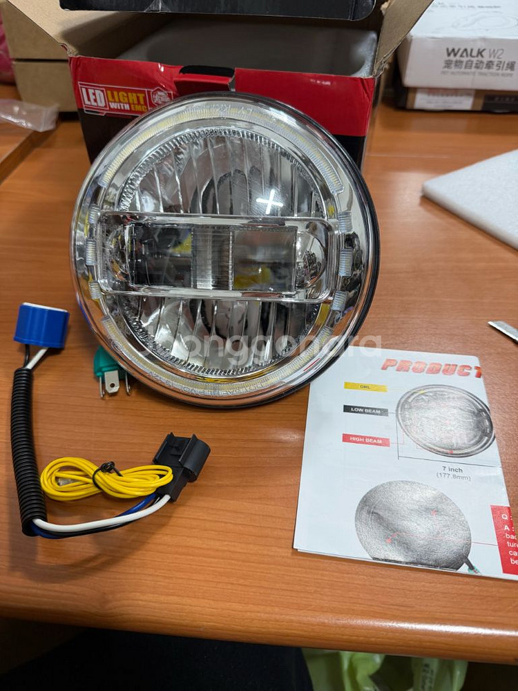 7인치 LED 헤드라이트 Jeep Wrangler JK 용--2