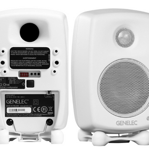 GENELEC G1 제네렉 G One 화이트 스튜디오 모니터 스피커 1조(2통) 미개봉 새상품