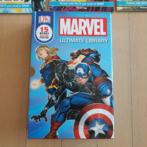 마블 히어로 Marvel DK 영어 리더스15권 세트, 정품