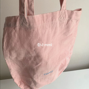 Tannat 타낫 기프트 에코백 핑크 미사용 보관
