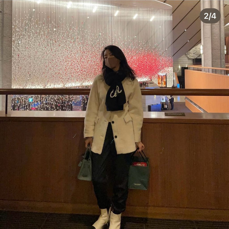 샤 목도리 머플러 11am 페퍼윤윤 올라이츠 프루 바이미나 소윰 1423 리본타이 마리틀 r2w utg 리틀블랙--6