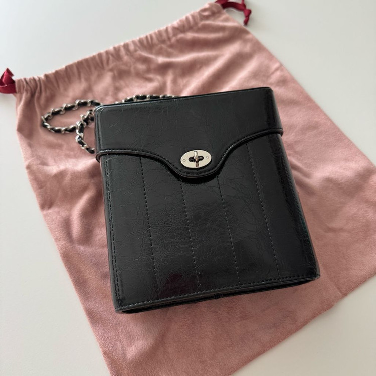 카디널레드 하디백 블랙--3