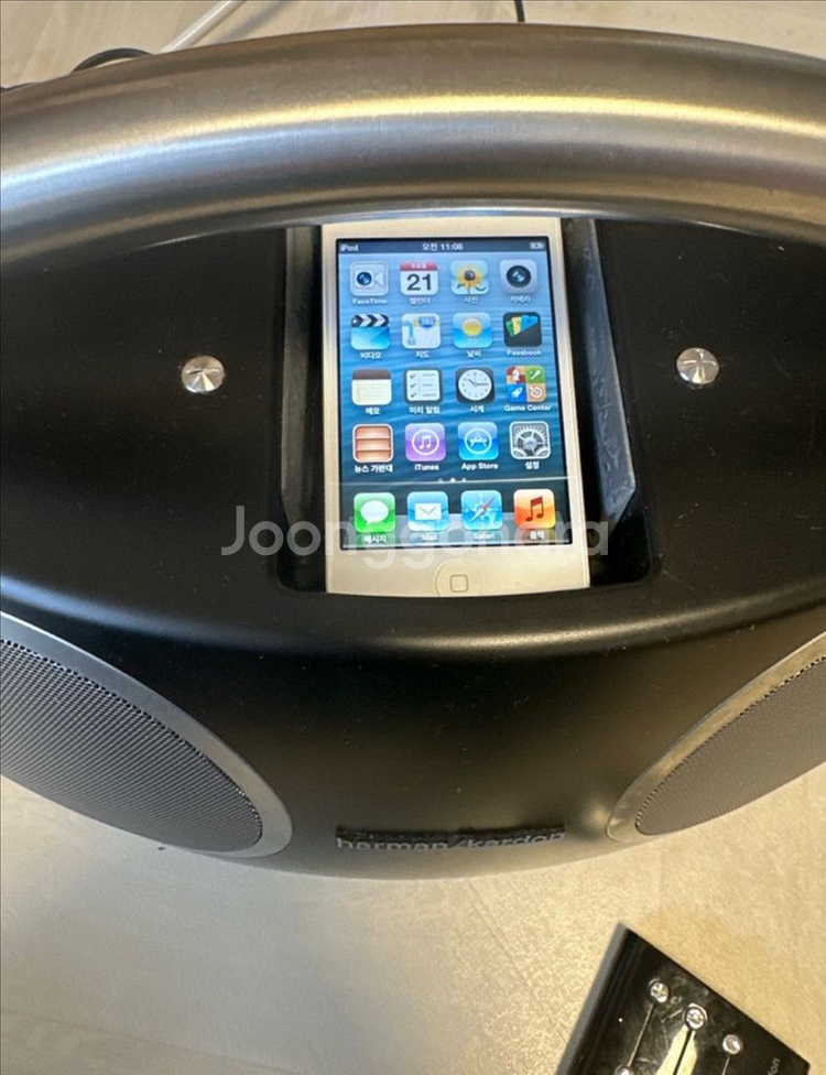 하만카돈 아이팟 스피커 (고음질)--1