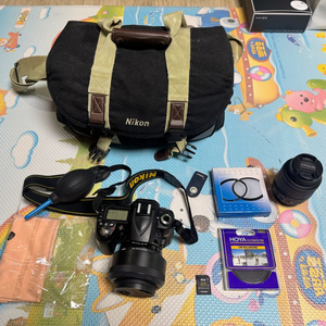 니콘 D90 DSLR 카메라 세트 이미지