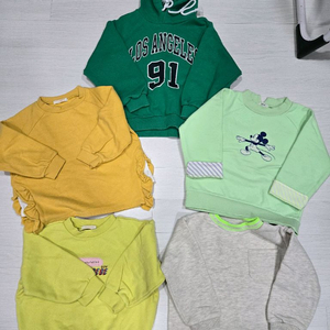 아이러브제이 티셔츠 M 4벌+보세후드1벌 일괄