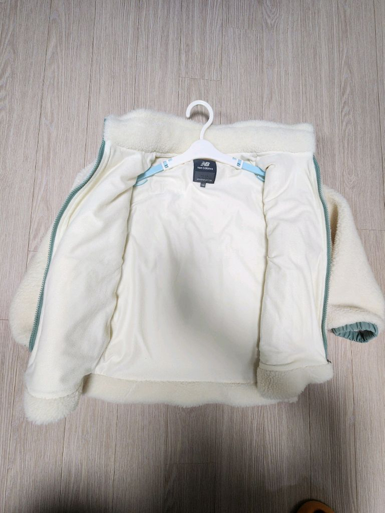 뉴발란스 키즈 덤블집업 아동 플리스 자켓 130사이즈--2
