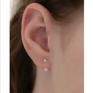 타티아나 모이사나이트 이어자켓 귀걸이 de0004