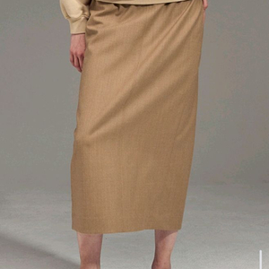 한섬 랑방[새옷] 울블렌드 백 슬릿 스커트 이미지