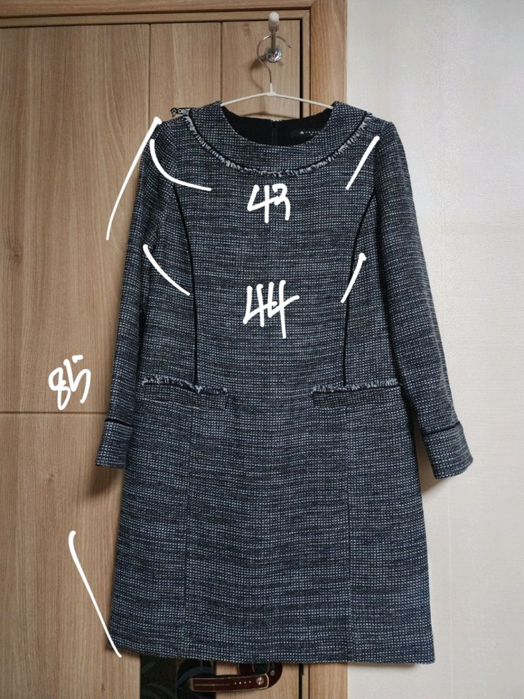 여성 긴팔 원피스 (정장 원피스)--2