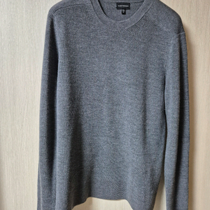 클럽모나코 한섬 그레이 니트 스웨터 라지 남성