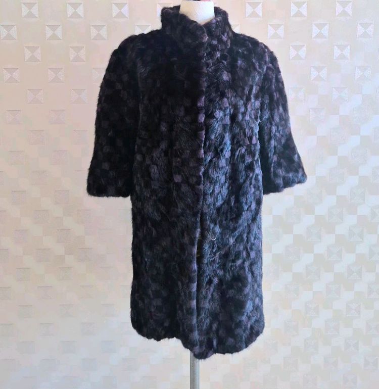 에디안/무늬밍크하프코트/55--3