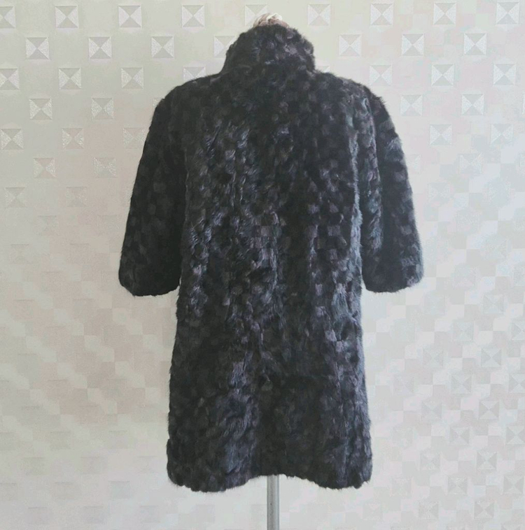 에디안/무늬밍크하프코트/55--4