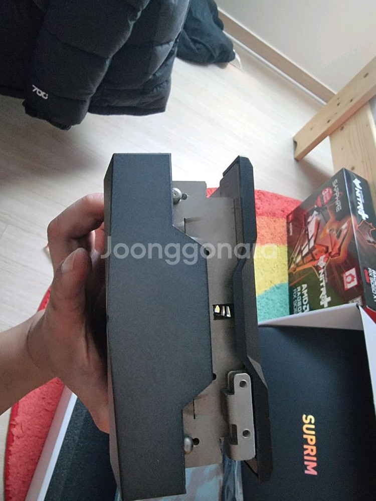 msi 3070ti 슈프림x 그래픽카드 팝니다--5