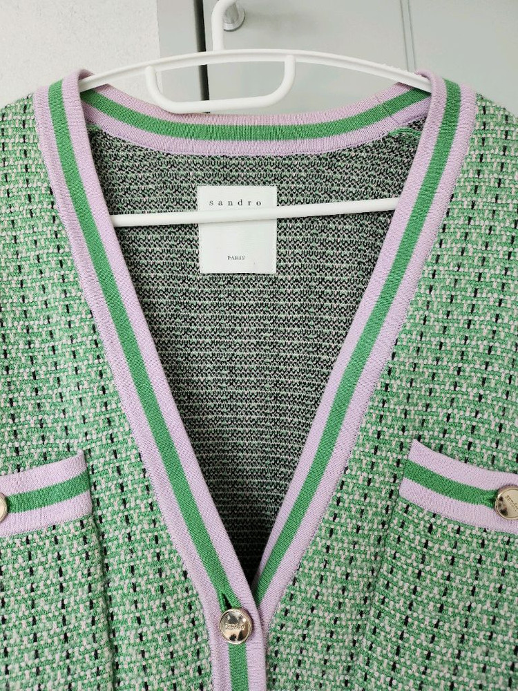 산드로 니트 가디건--2