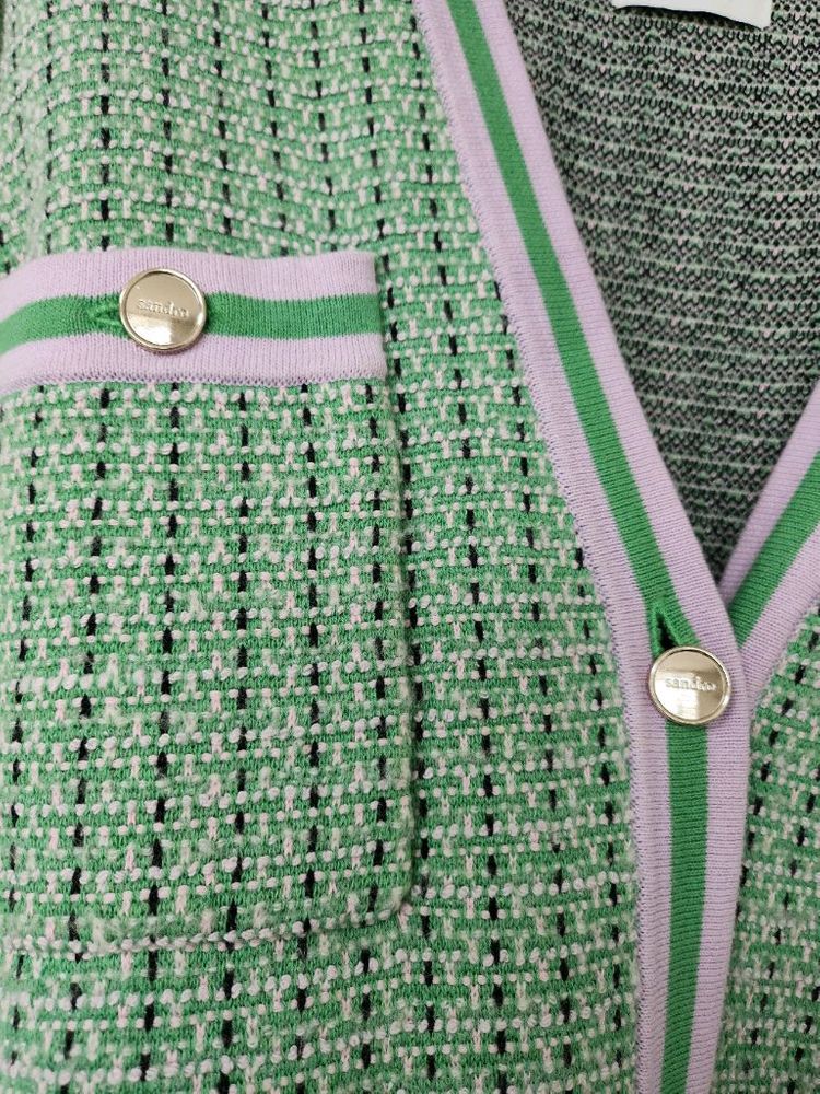 산드로 니트 가디건--3