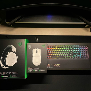 페이커장비 세트 (Blackshark V2 Pro, Viper V3 Pro,Huntsman V3 Pro)