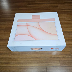 아이맥 M1 24인치 8코어 16GB 512GB 핑크