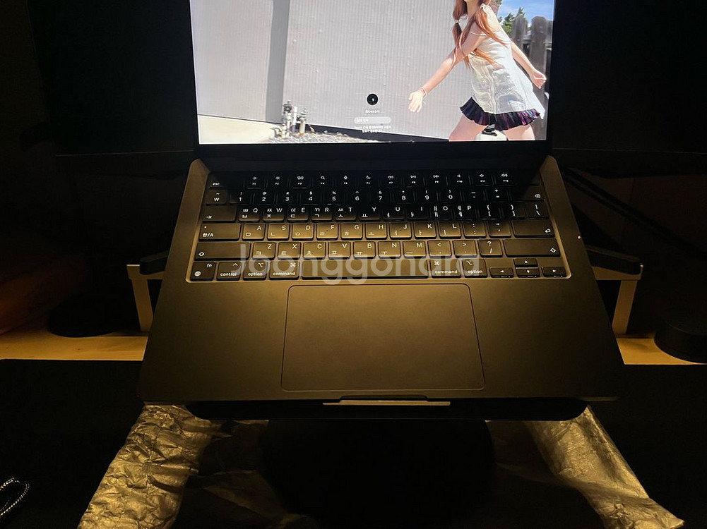 리카틸 X5 Pro 노트북 맥북 거치대 8in1 HUB 360도 회전 스--4