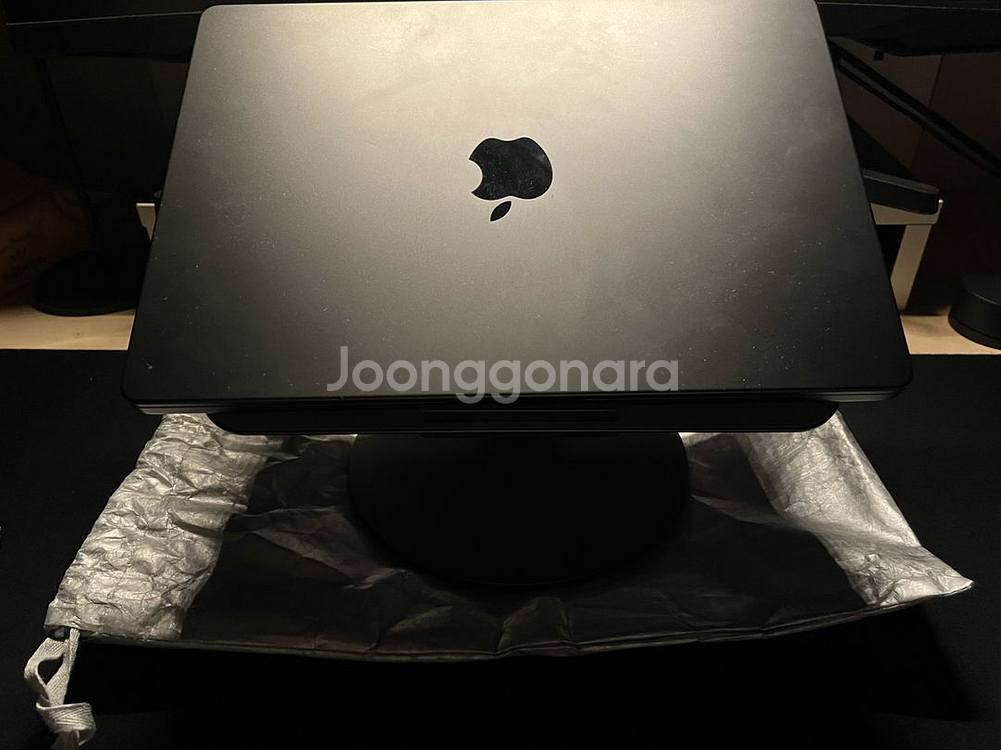 리카틸 X5 Pro 노트북 맥북 거치대 8in1 HUB 360도 회전 스--5