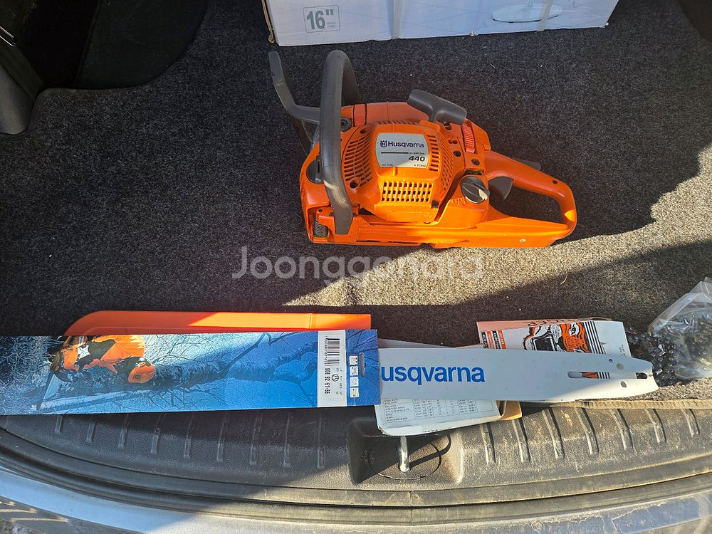 허스크바나 440 엔진톱--3