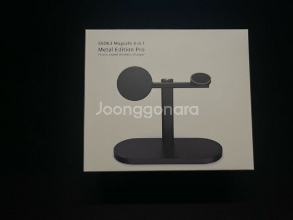 SSOK3 MagSafe 3in1 메탈 무선충전기--0