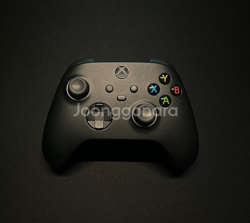 Xbox 무선 컨트롤러 블랙+ 엑스박스 4세대 컨트롤러 전용 충전키트 + 케이블 세트--0