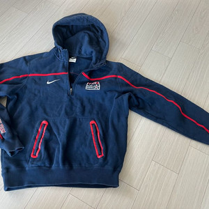 나이키 USA 국가대표 농구팀 하프집업 후드 M(95-100)