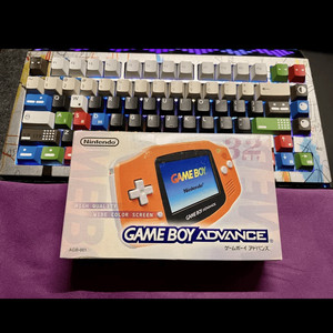 닌텐도 정품 게임보이 어드밴스 오렌지 gba 오리지널 이미지