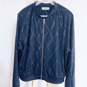 (S)발렌시아가여자한글택블루종자켓