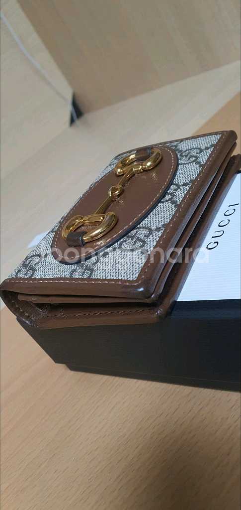 구찌 홀스빗 반지갑 정품A급(감정O)프라다루이비통디올고야드샤넬셀린느보테가생로랑버버리발렌시아가--3