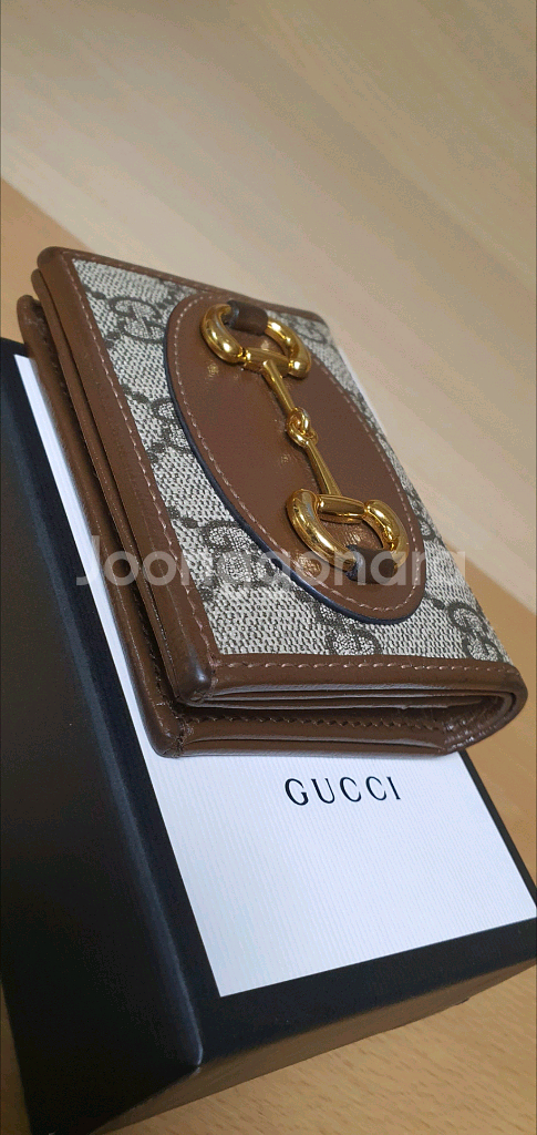 구찌 홀스빗 반지갑 정품A급(감정O)프라다루이비통디올고야드샤넬셀린느보테가생로랑버버리발렌시아가--4