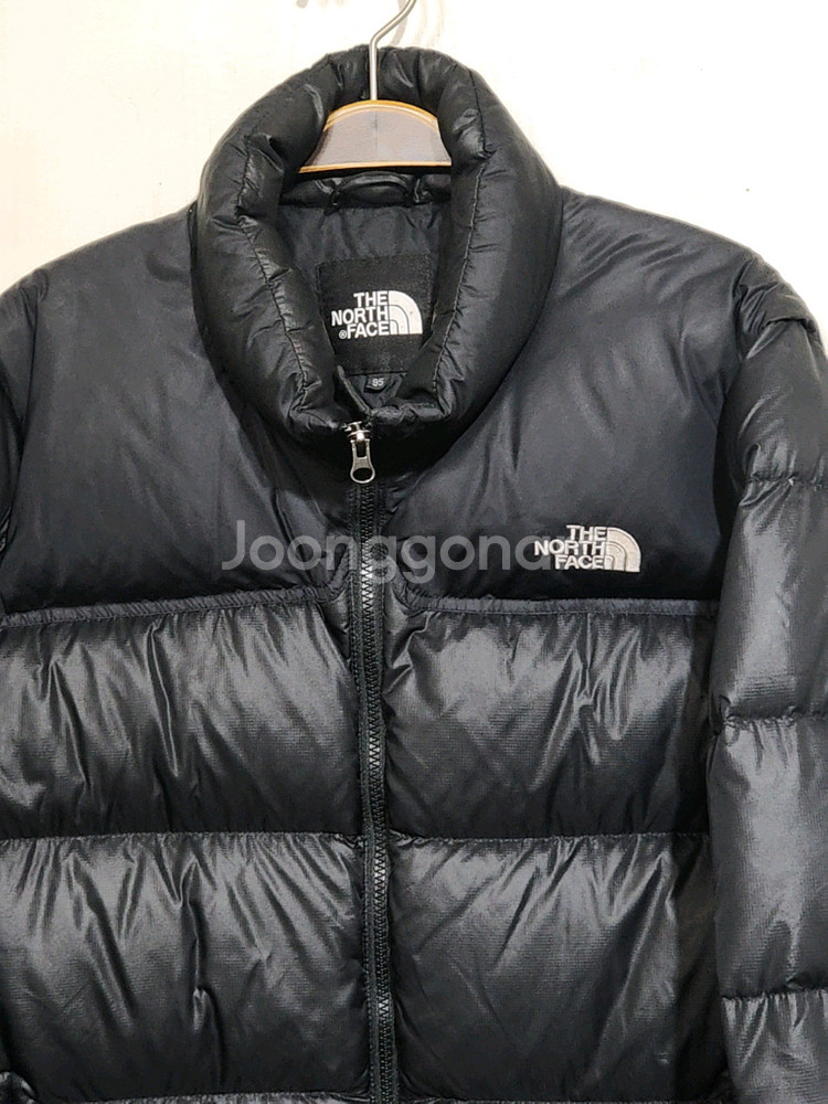 (XL) 노스페이스 눕시패딩 점퍼 블랙 거위털 700 구스다운 자켓--1