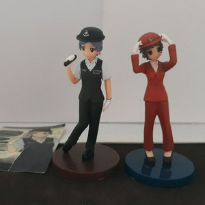 철도무스메 피규어 2개 일괄