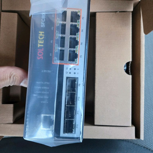 솔텍 SFC8000GHP 산업용 8포트 PoE 스위치