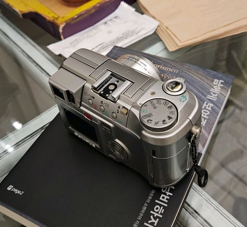 올림푸스 C-750 zoom 빈티지 디카 이미지