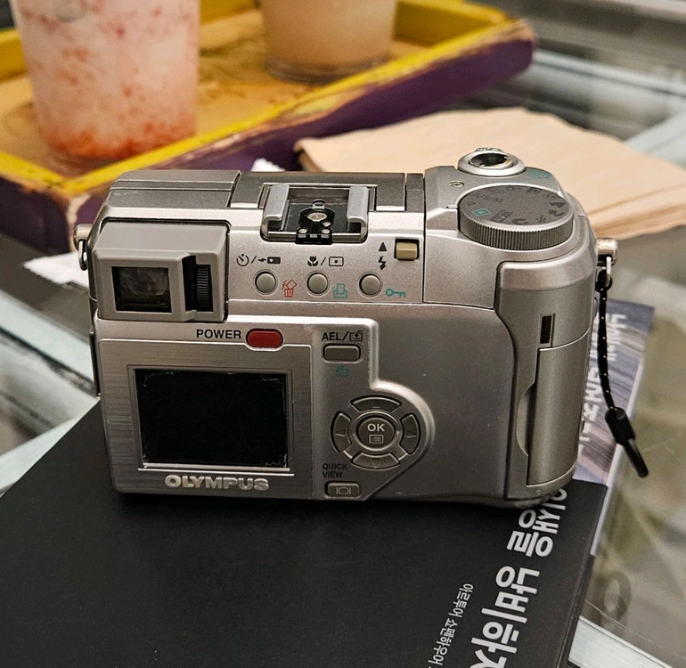 올림푸스 C-750 zoom 빈티지 디카 이미지