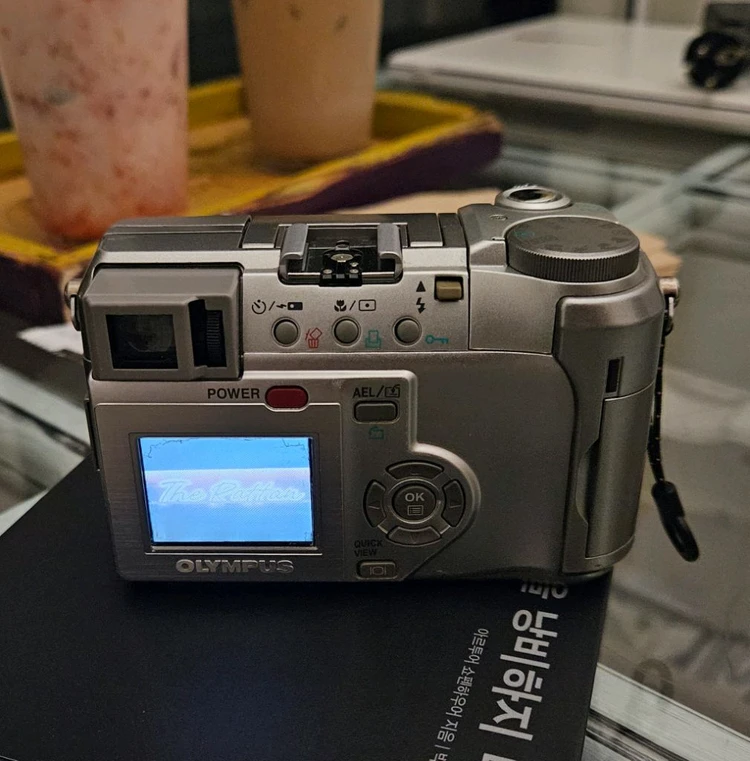 올림푸스 C-750 zoom 빈티지 디카 이미지